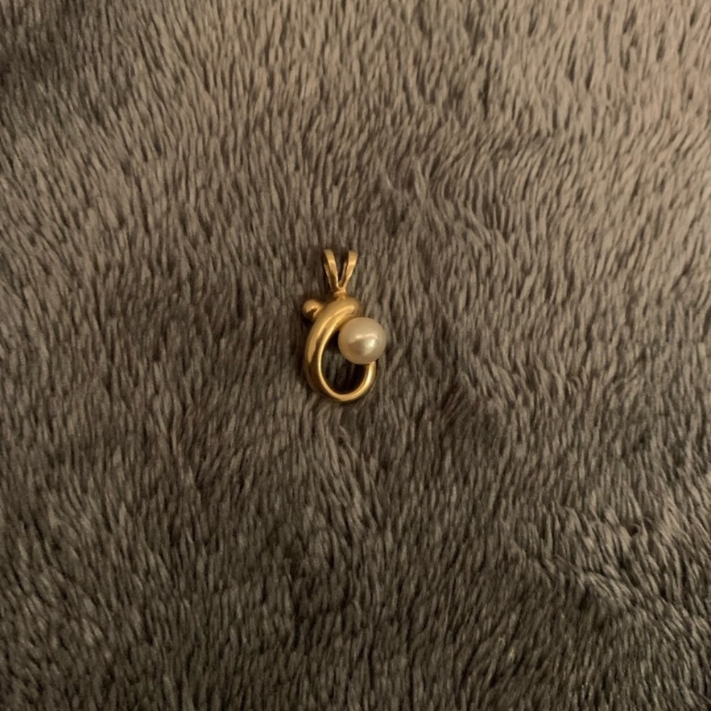 Vintage 14k Pearl